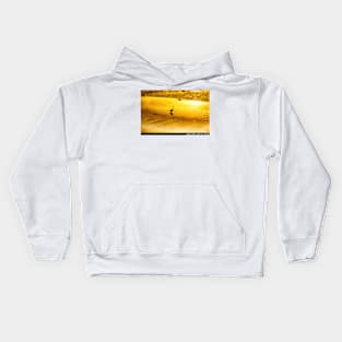 Golden Welsh Sunset Kids Hoodie